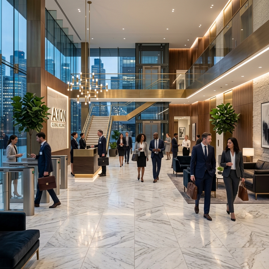 GYGY Mentis 140 Double Height Entrance Lobby